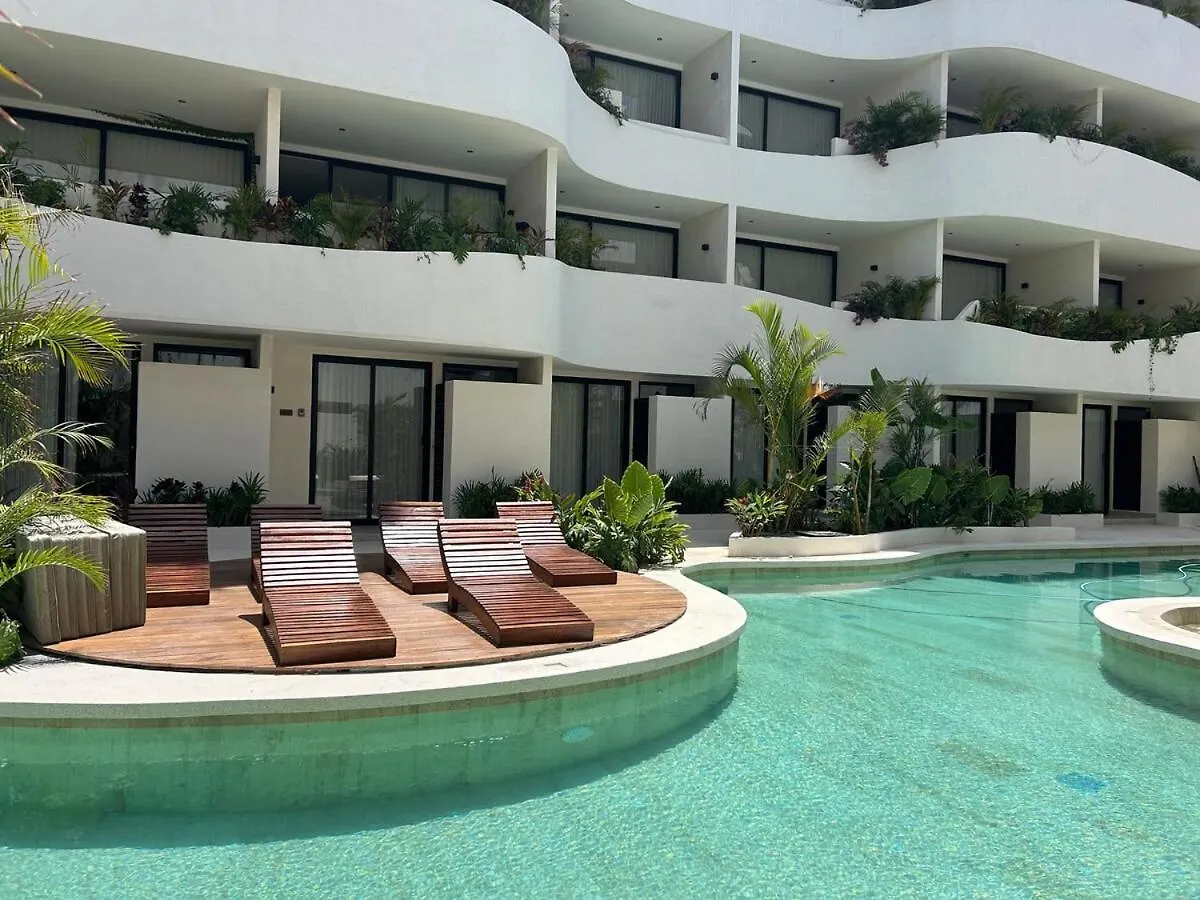 Your Perfect Space, Gf With Pool Access For 3 Tulum Apartment