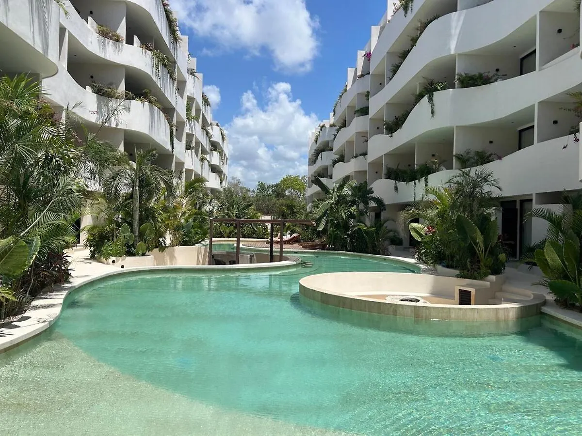 Apartment Your Perfect Space, Gf With Pool Access For 3 Tulum Mexico